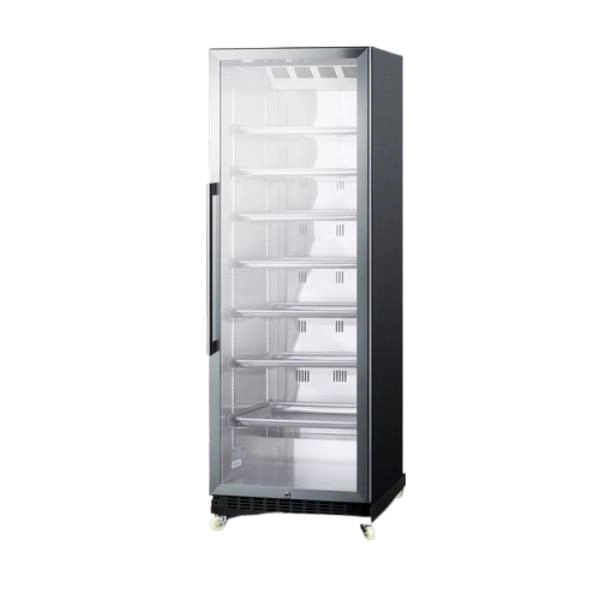 Accucold 24" Wide Mini Reach-In Beverage Center with Dolly SCR1401RI