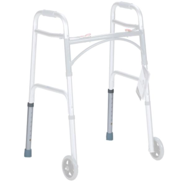 Dynarex Walker Extension Leg with Rubber Tip, Grey, 1 EA RPWK-02ET