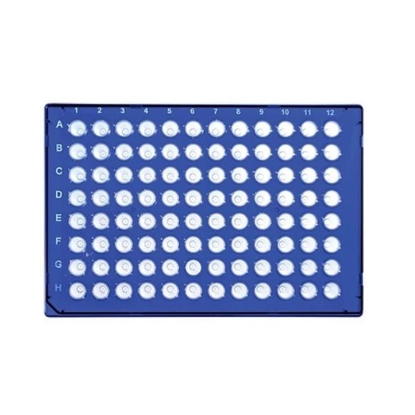 Bio Plas 96-Well Rigid PCR Plate 1.0 mL Full-Skirt , Clear 9200