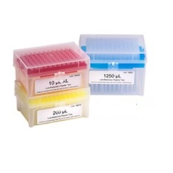 Bio Plas 10 uL  BioTip Low Retention Pipette Tips, Natural, 10 Racks , Pk/5 3100