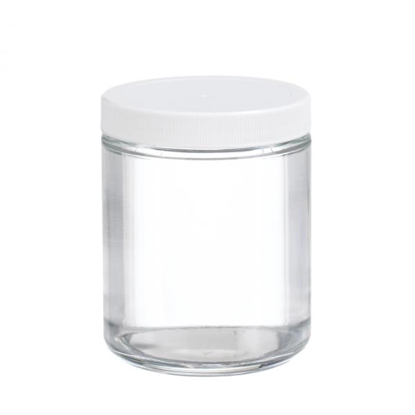 DWK Life Sciences 250mL Wheaton Clear Straight Sided Jar, Cs/12 W216905