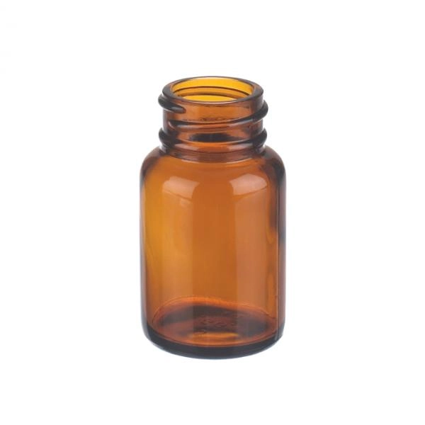 DWK Life Sciences 1oz Wheaton Wide Mouth Type III Amber Packer, Without Cap, Cs/432 W216960