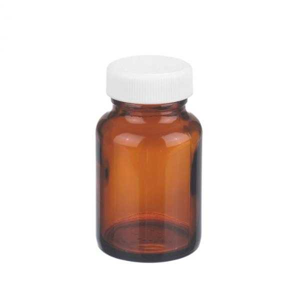 DWK Life Sciences  60 mL Wheaton Wide Mouth Type III Amber Packer Cs/24 W216940