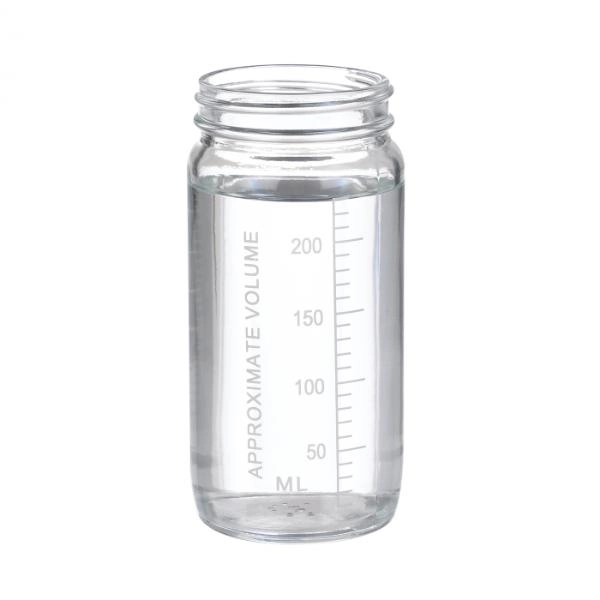 DWK Life Sciences 8oz Wheaton Valumetric Graduated Bottle, No Cap, Cs/96 W216992