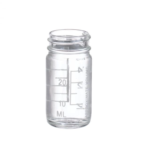 DWK Life Sciences 1oz Wheaton Valumetric Graduated Bottle, No Cap, Cs/432 W216989