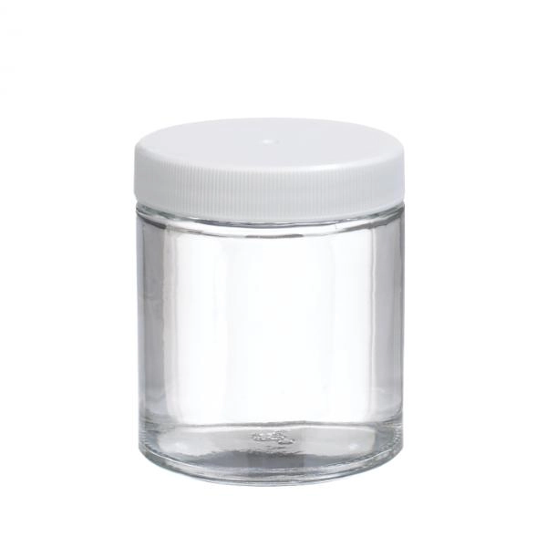DWK Life Sciences 125 mL Wheaton Clear Straight Sided Jar Cs/24 W216904