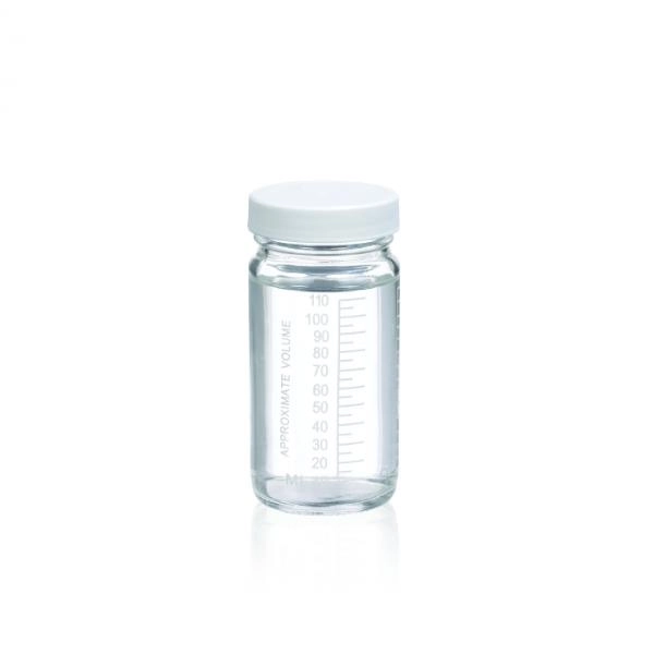 DWK Life Sciences 125 mL Wheaton Valumetric Graduated Bottle Cs/24 W216968