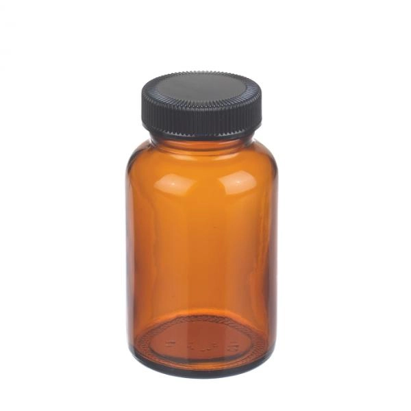 DWK Life Sciences 125 mL Wheaton Wide Mouth Type III Amber Packer Cs/24 W216953