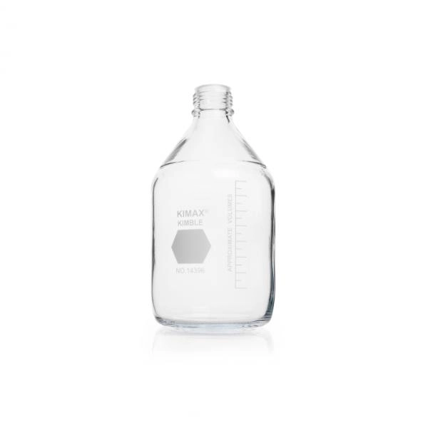 DWK Life Sciences 1000 mL  Kimble GL 45 Media Bottles, Without Cap, Clear, Cs/10 14396-1000