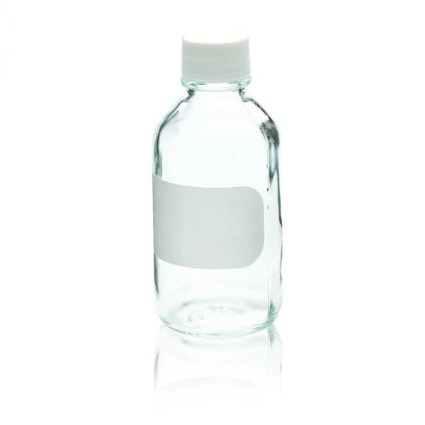 DWK Life Sciences 250 mL Wheaton Clear Reagent Bottle, Cs/6 220223