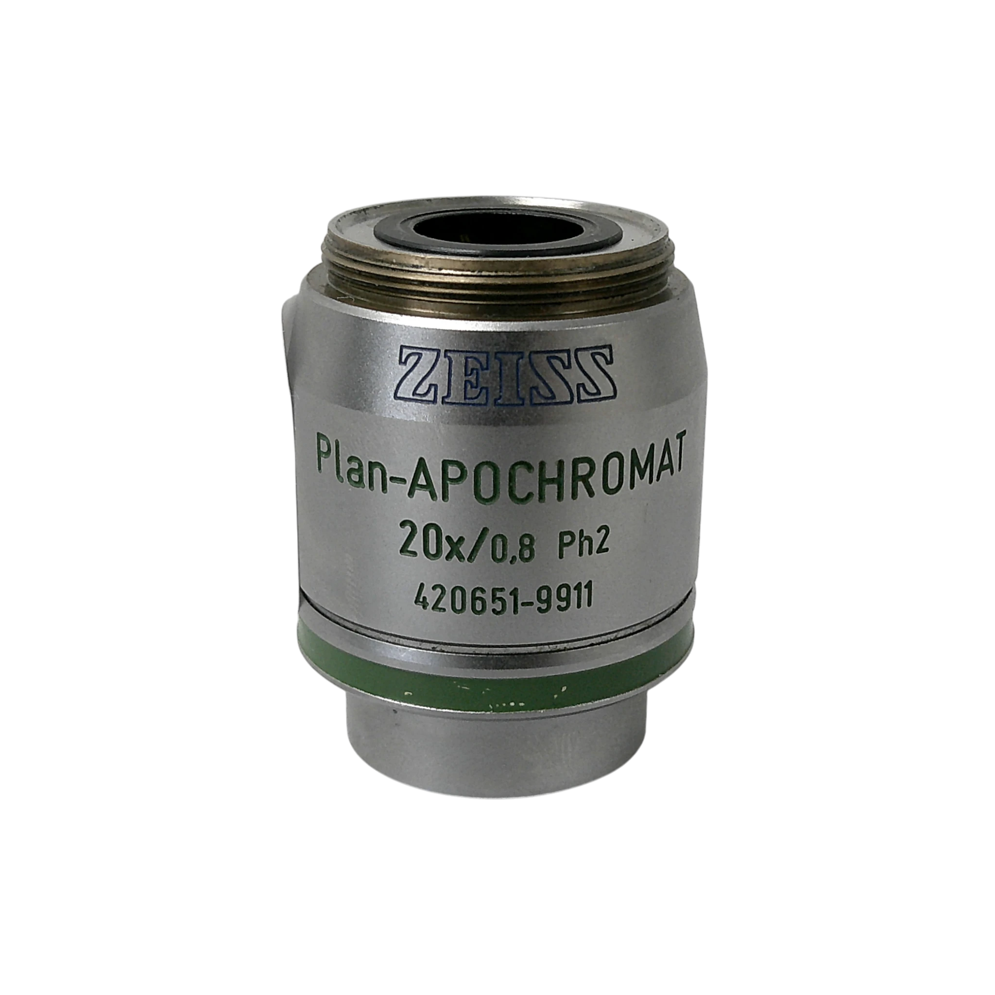 Zeiss Plan-Apochromat Ph2 20x/0.8 M27 Thread Size Microscope Objective