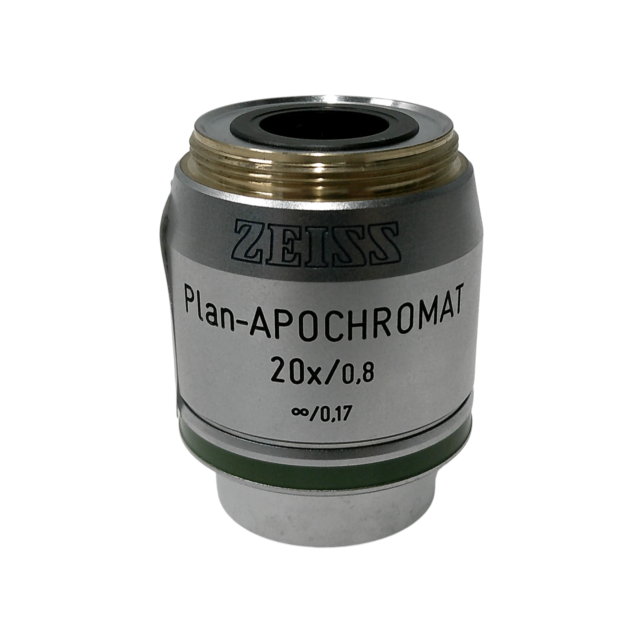 Zeiss Plan-Apochromat 20x/0.8 M27 Thread Size Microscope Objective