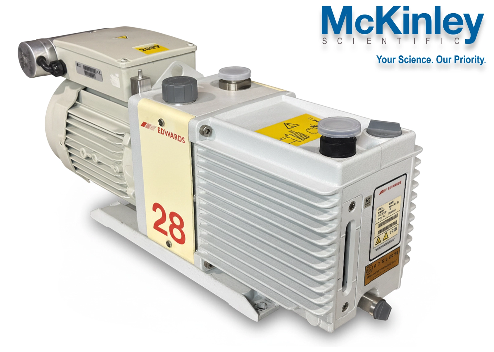 Edwards E2M28 Two-Stage Rotary Vane Vacuum Pump | 