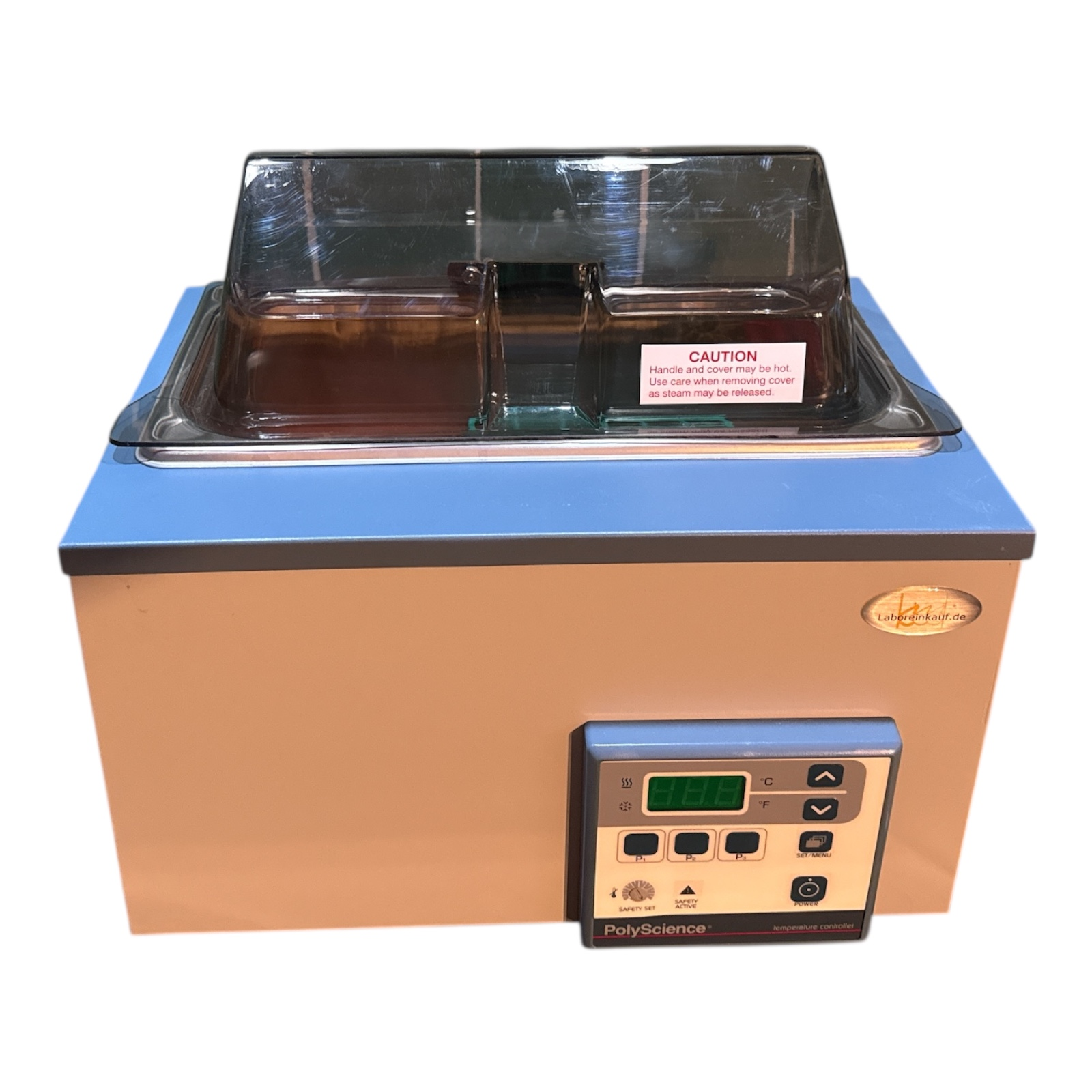 PolyScience WD05A12E Water Bath / Incubation Bath – Digital – 5 L – Tested – Excellent Condition – Made in USA