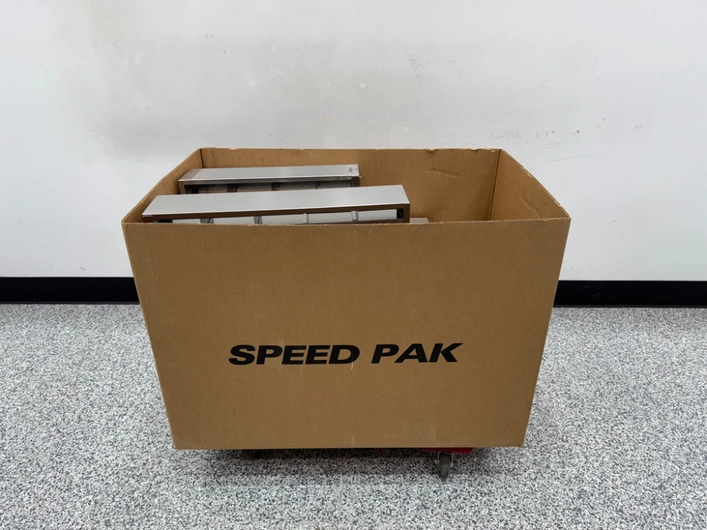 Lot Of Stainless Steel Freezer Racks