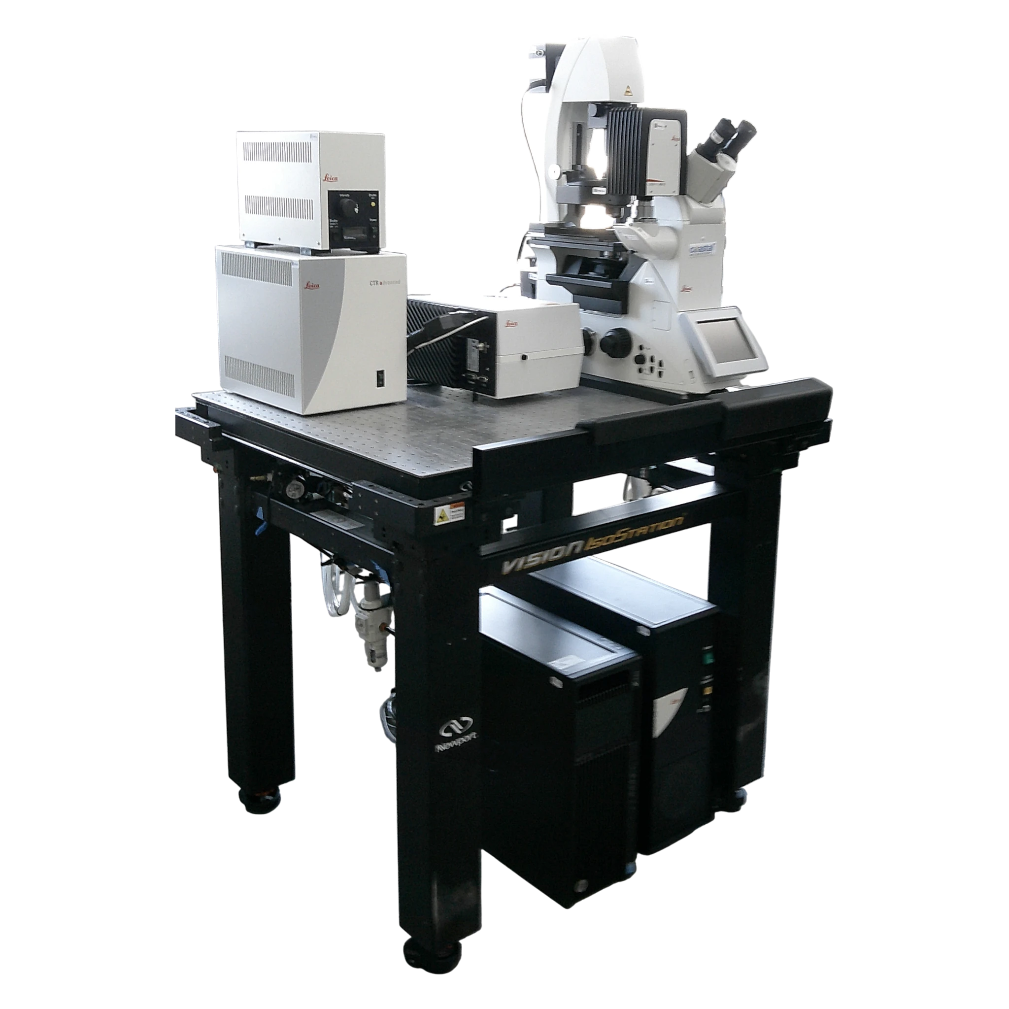 Leica TCS SPE Scanhead w/ DMI8 Inverted Phase Contrast Fluorescence Microscope w/AFC Confocal