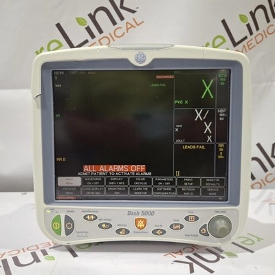 GE Healthcare Dash 5000 - GE/Nellcor SpO2 Patient 