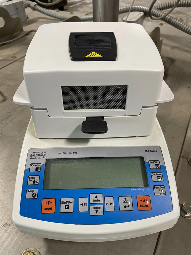 Moisture Analyzer Radwag Model MA 50.R.  ( Asset # 2063 )