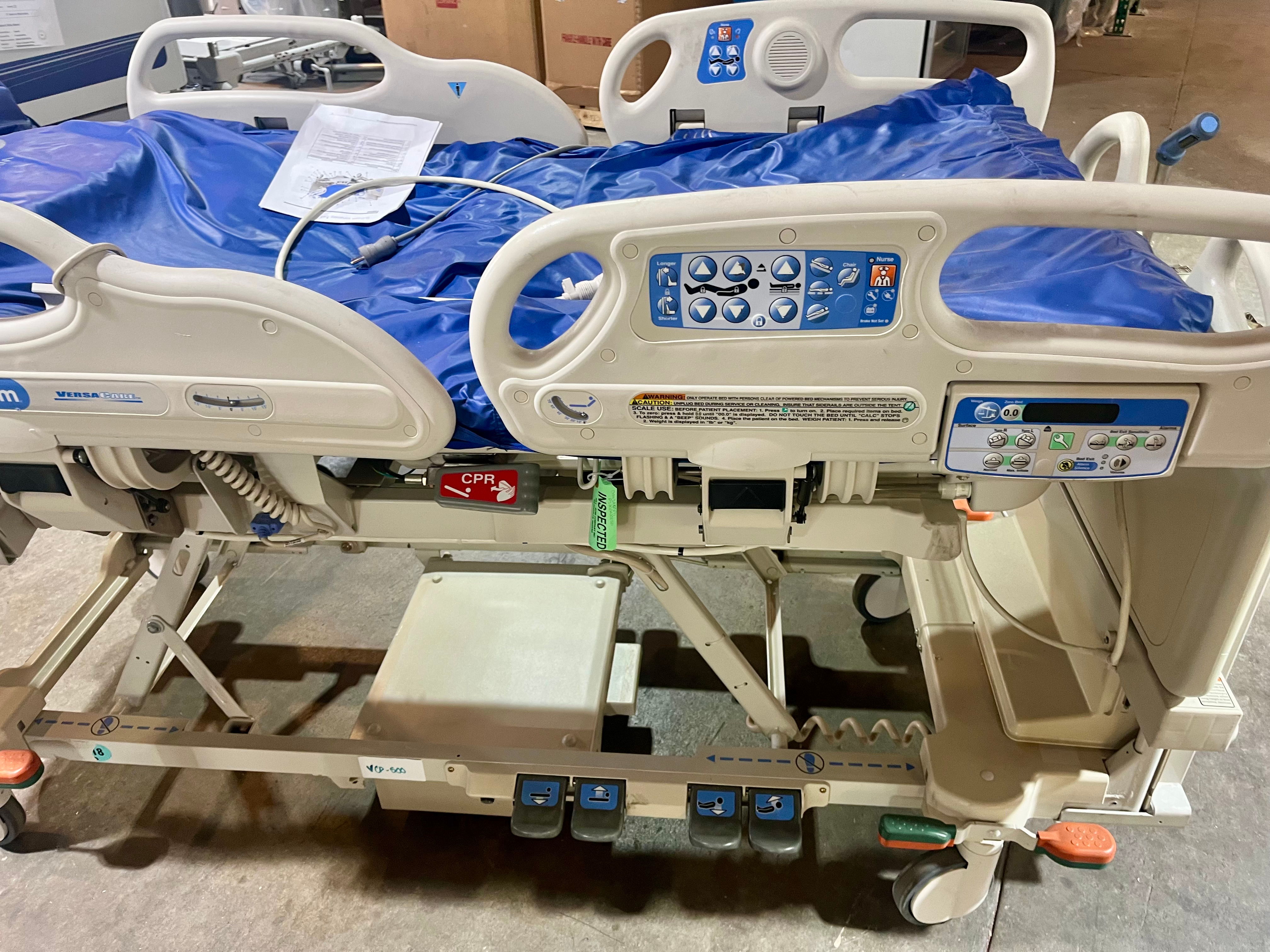 Hill-Rom Hospital Beds Lot of 2 P3200 and 1 E8 Not all functions work. 