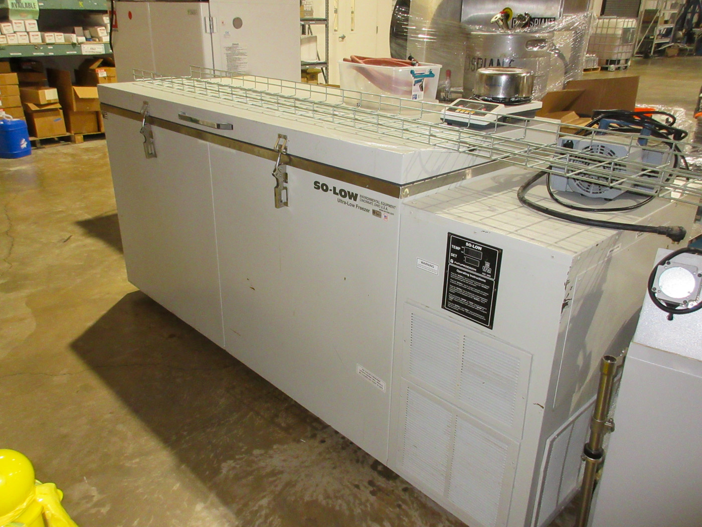 Ultra low temperature freezer, So-Low brand.  ( Asset # V2208 )