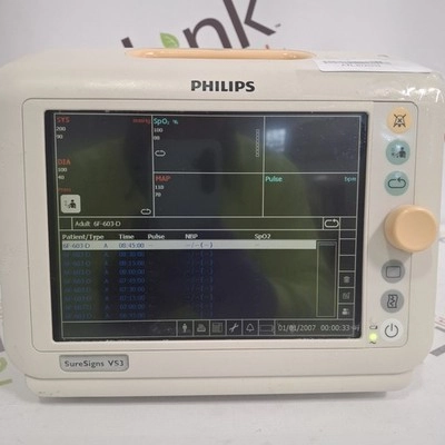 Philips Suresigns VS3 Vital Signs Monitor