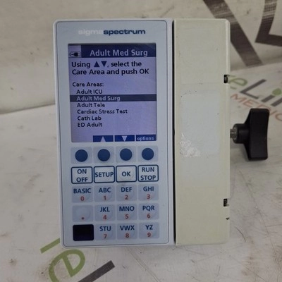 Baxter Sigma Spectrum 6.05.15 without Battery Infu