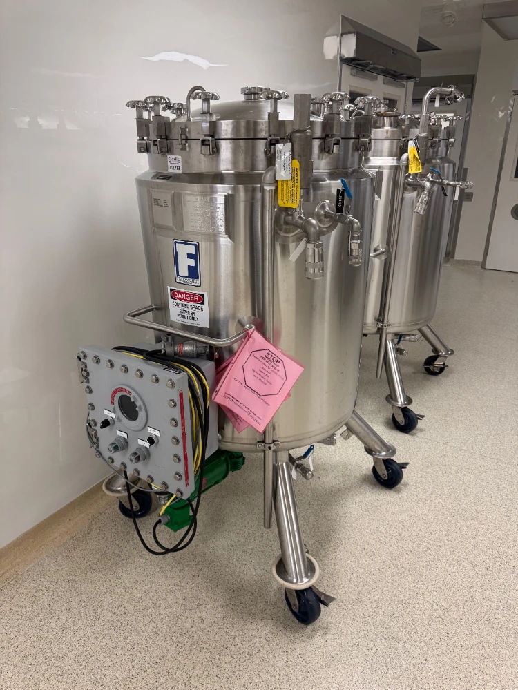 Feldmeier 450 Liter Stainless Steel Reactor w/ Explosion Proof Controls