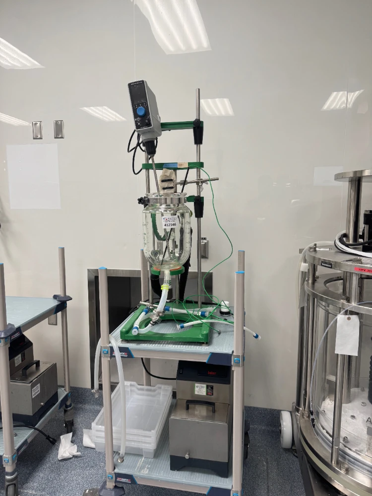 Chemglass 4000mL Glass Reactor System