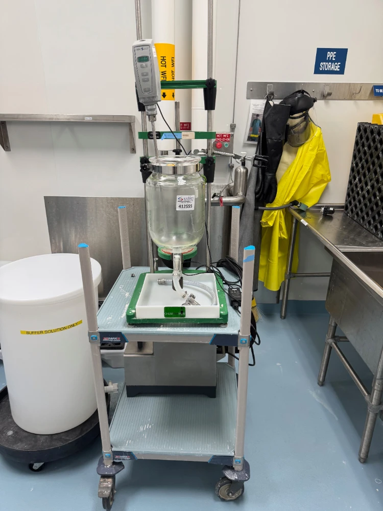 Chemglass 4000mL Glass Reactor