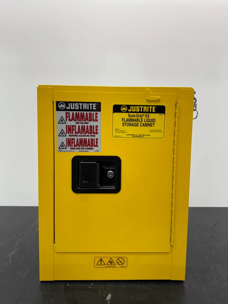 Justrite Sure-Grip EX 4 Gallon Flammable Liquid Storage Cabinet