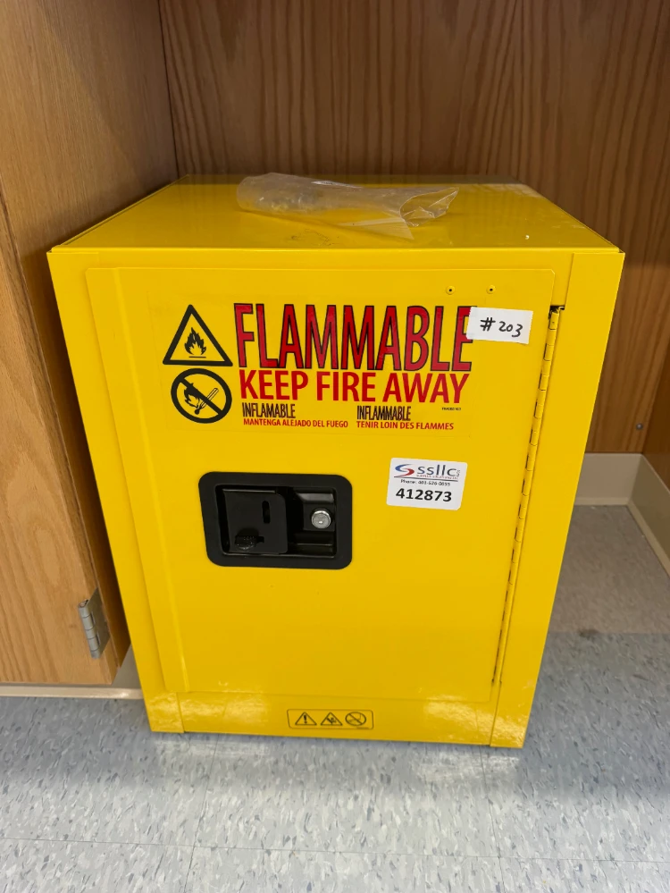 ULINE 4 Gallon Flammable Liquid Storage Cabinet