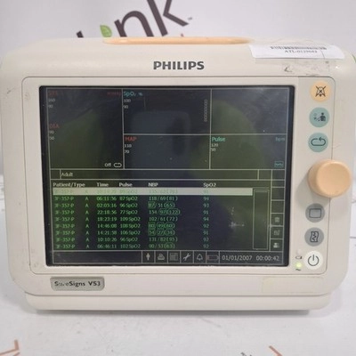 Philips Suresigns VS3 Vital Signs Monitor