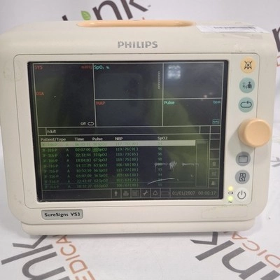 Philips Suresigns VS3 Vital Signs Monitor