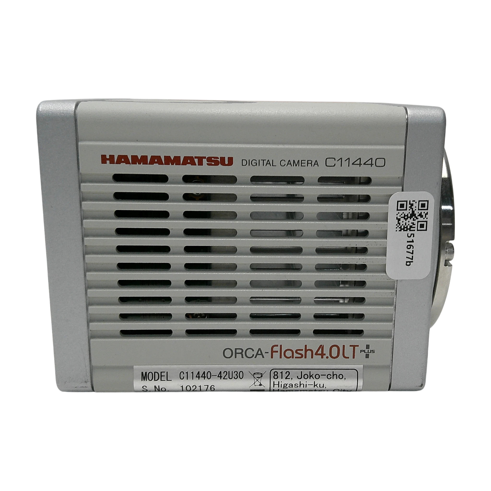 Hamamatsu ORCA-Flash4.0 LT+ 4.2MP Monochrome sCMOS  Microscope Camera