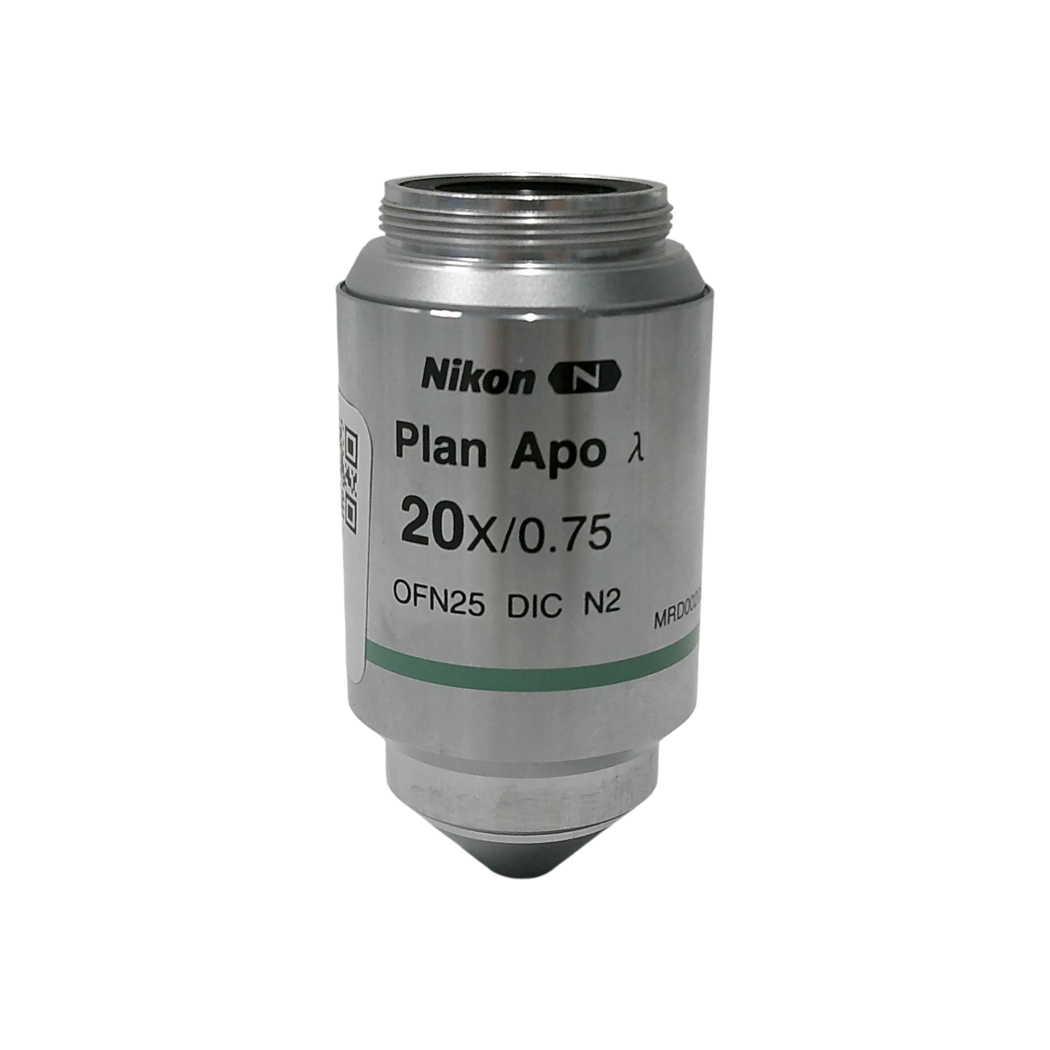 Nikon  Plan Apo Lambda DIC N2 20x/0.75 M25 Thread Size Microscope Objective