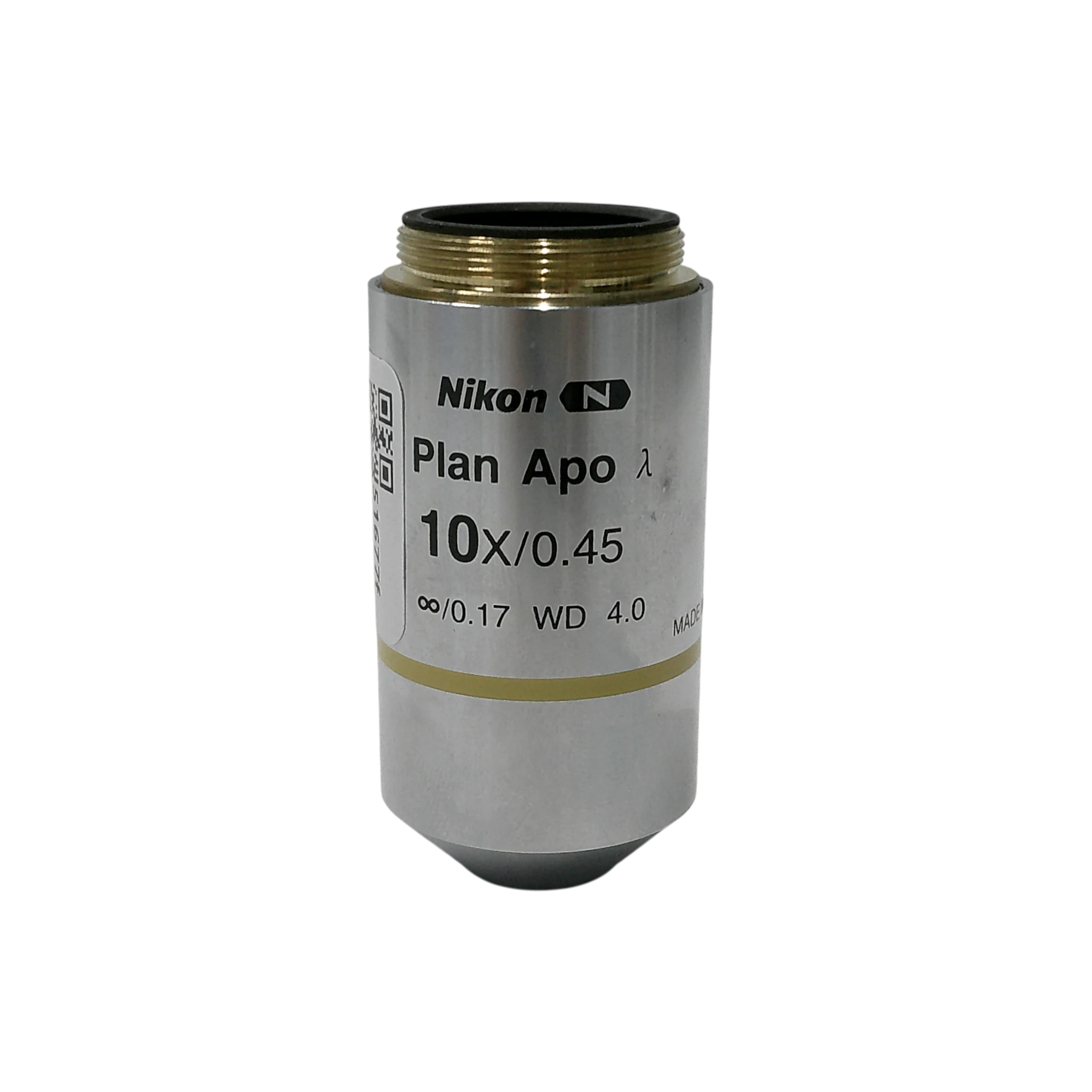 Nikon  Plan Apo Lambda DIC N1 10x/0.45 M25 Thread Size Microscope Objective