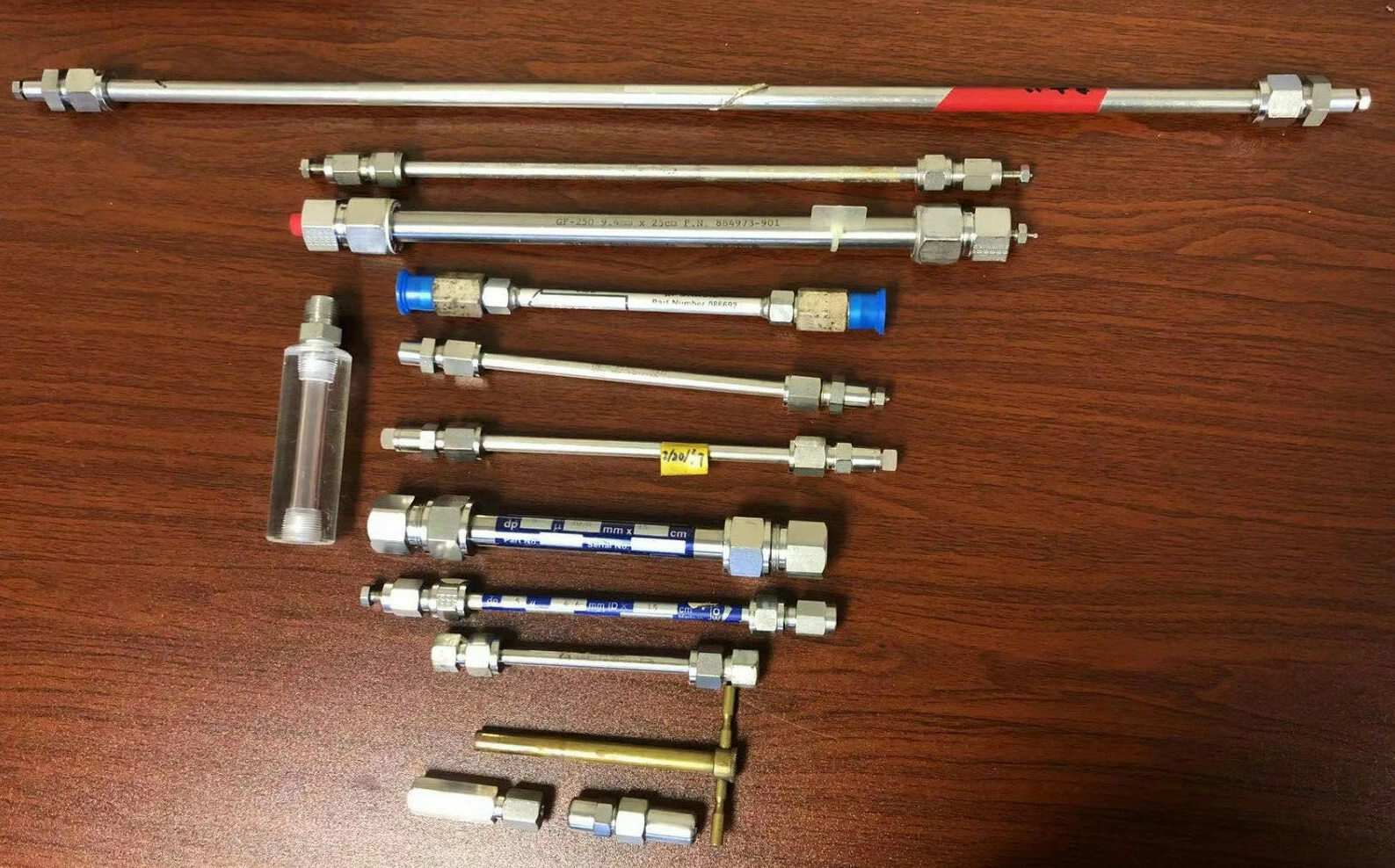 Lot of 13 Beckman & HP PARTISIL Different models a