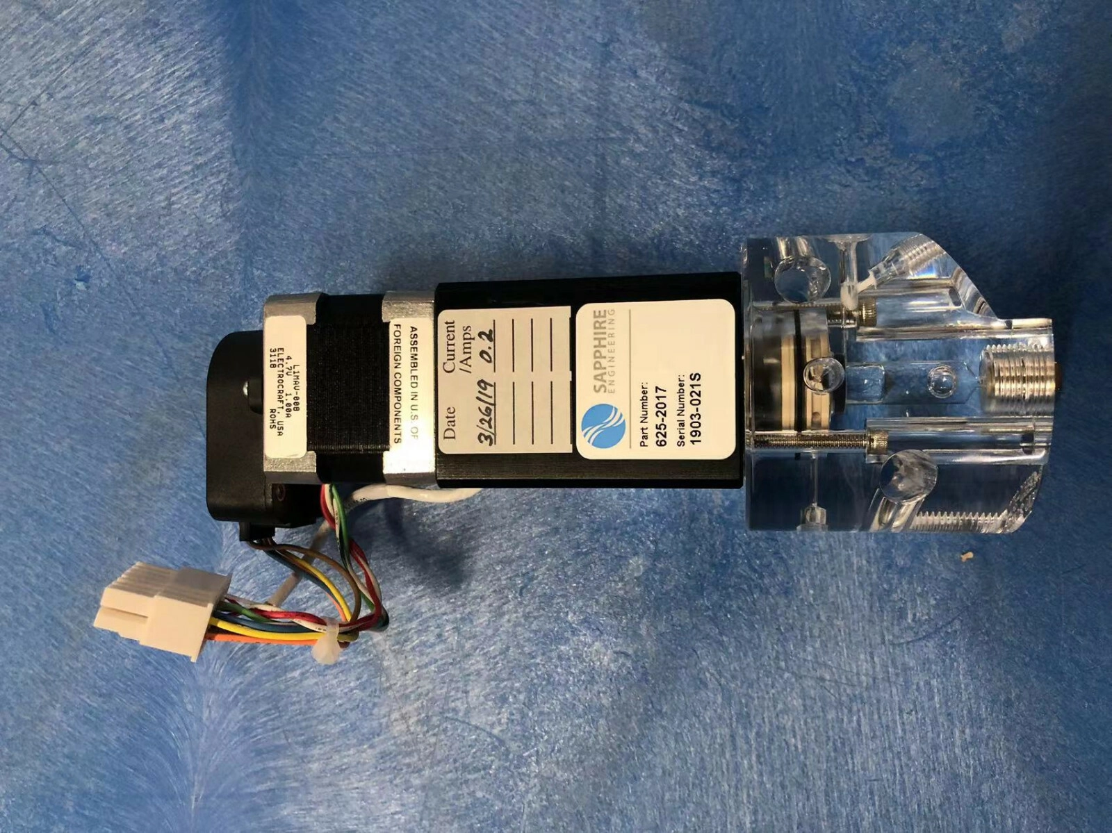 Polymer Pump  625-2017  for Applied Biosystems 313