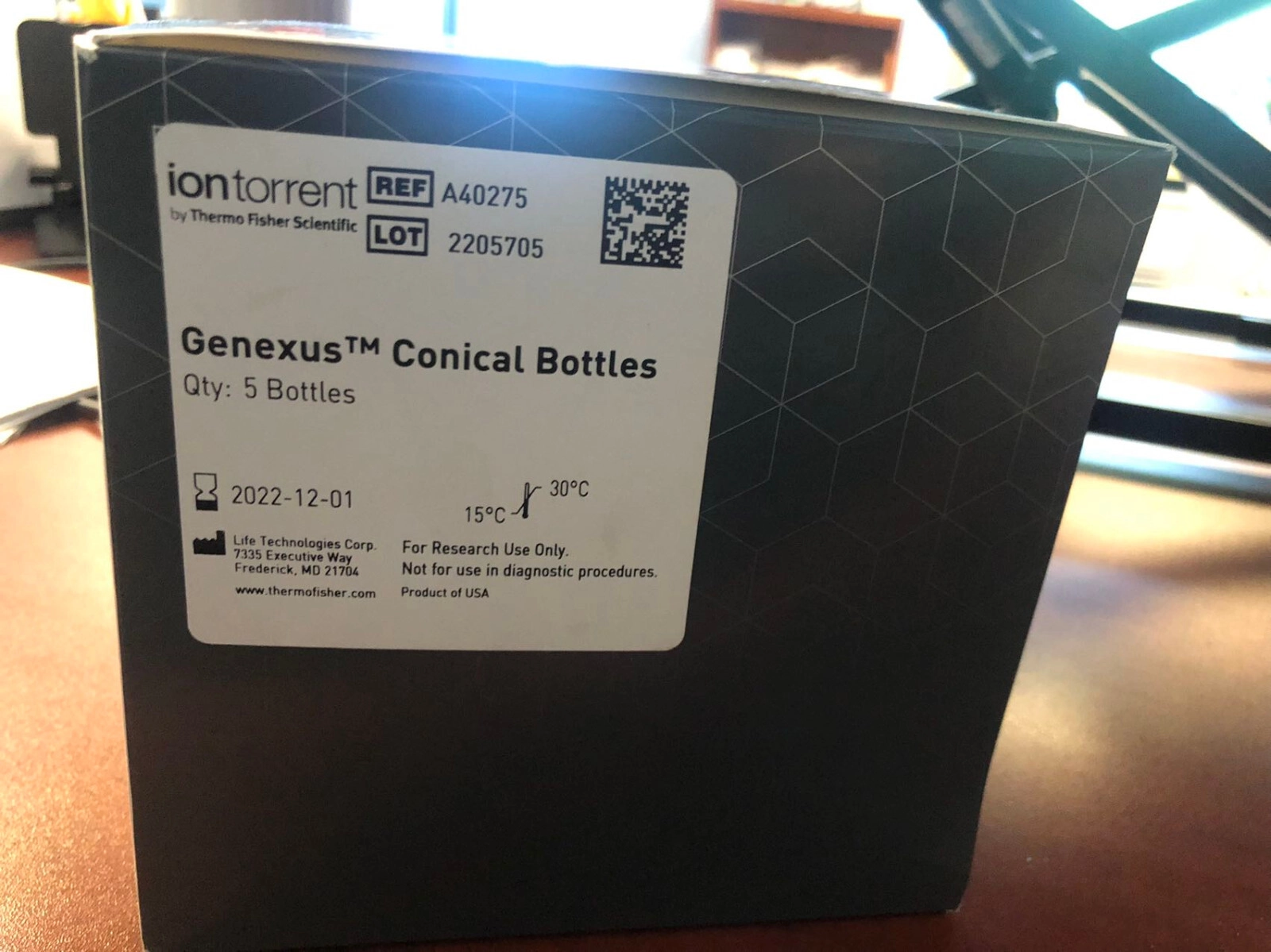 New Applied BioSsystems Ion torrent Genexus Conica