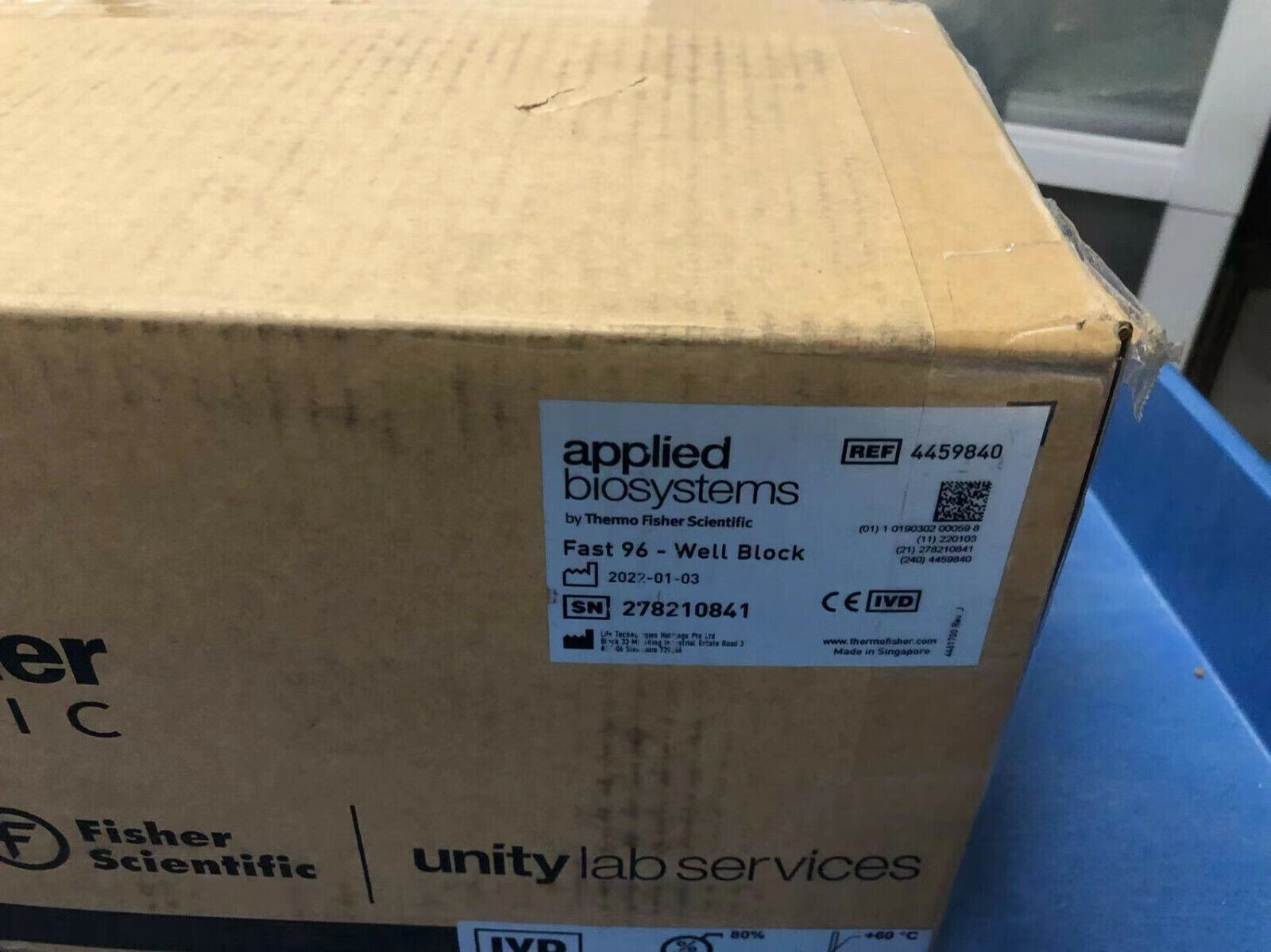 Applied Biosystems ABI 96 Fast IVD Block for ViiA 