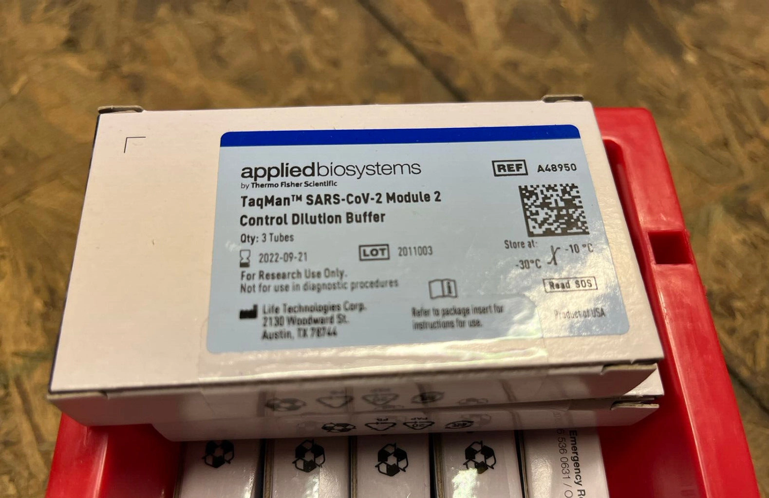 Applied BioSsystems  TaqMan SARS-Cov-2Module 2 con