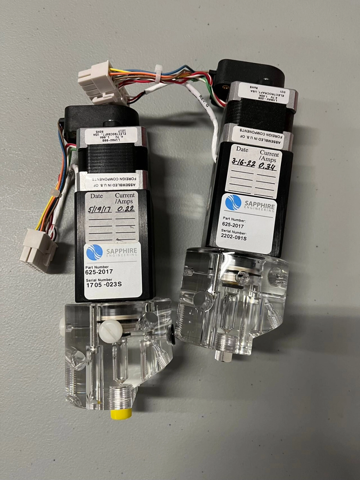 Two Polymer Pump  625-2017  for Applied Biosystems