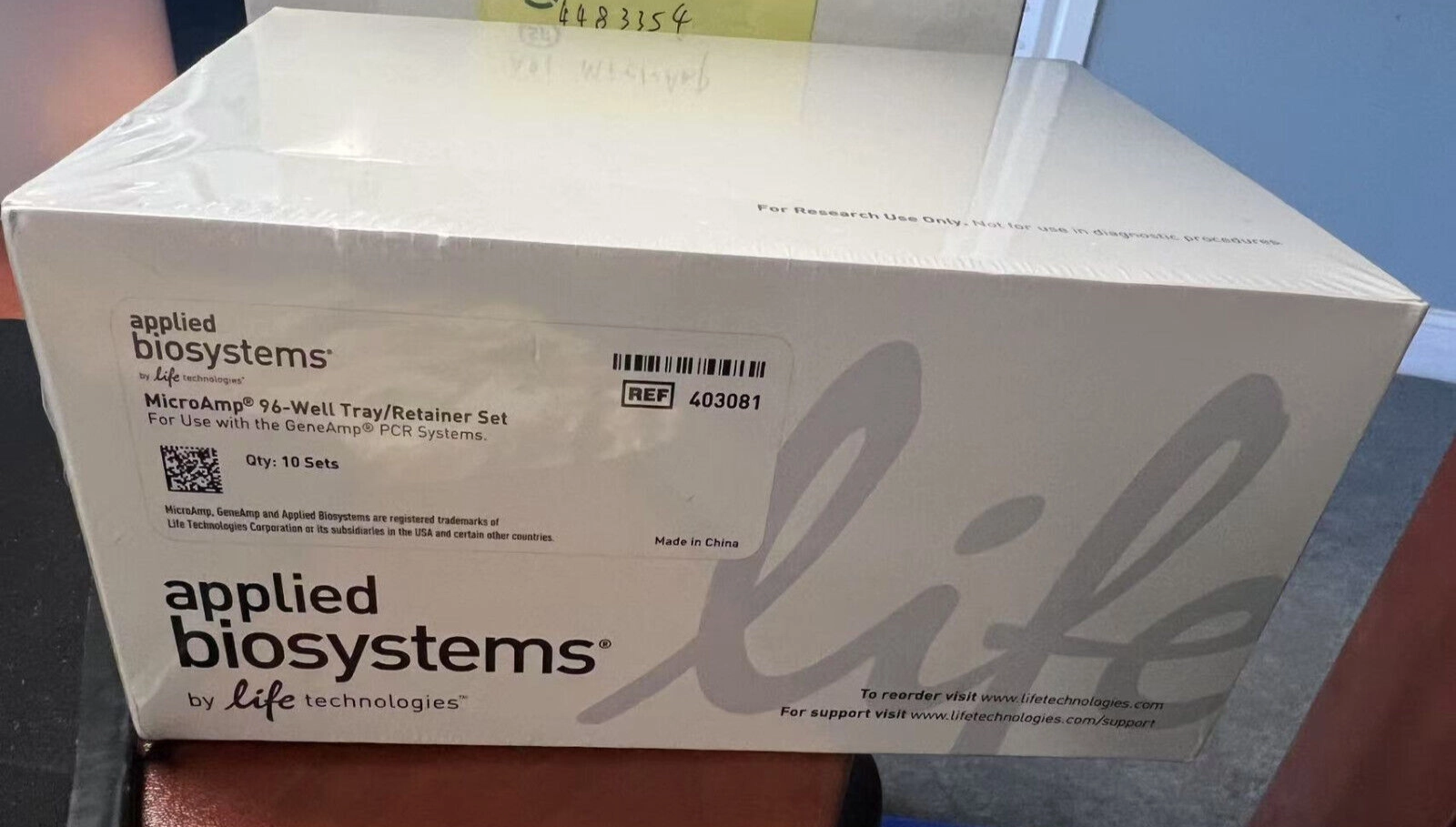 Applied Biosystems MicroAmp 96 well Tray retainer 