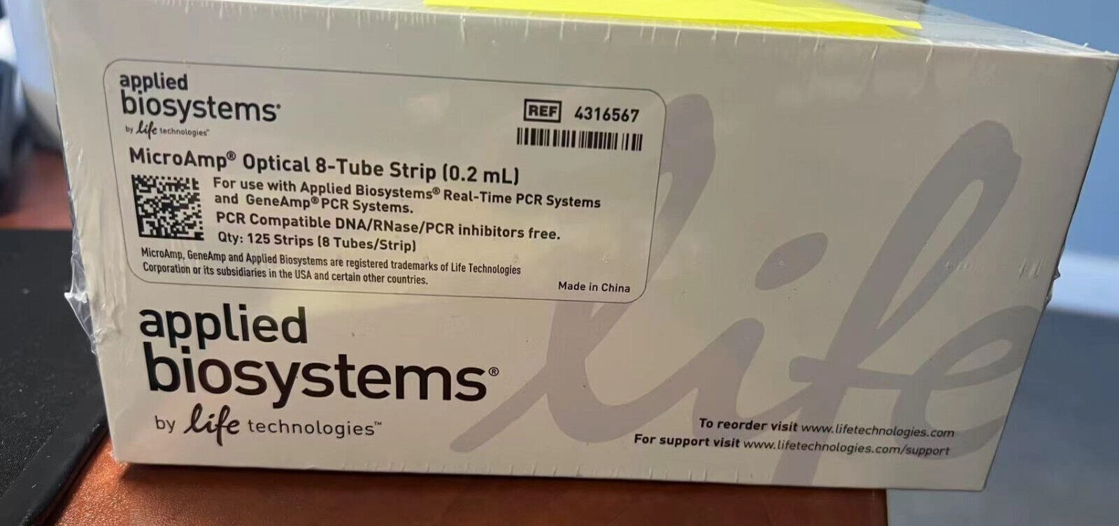 Applied Biosystems MicroAmp Optical 8 Tube Strip 0