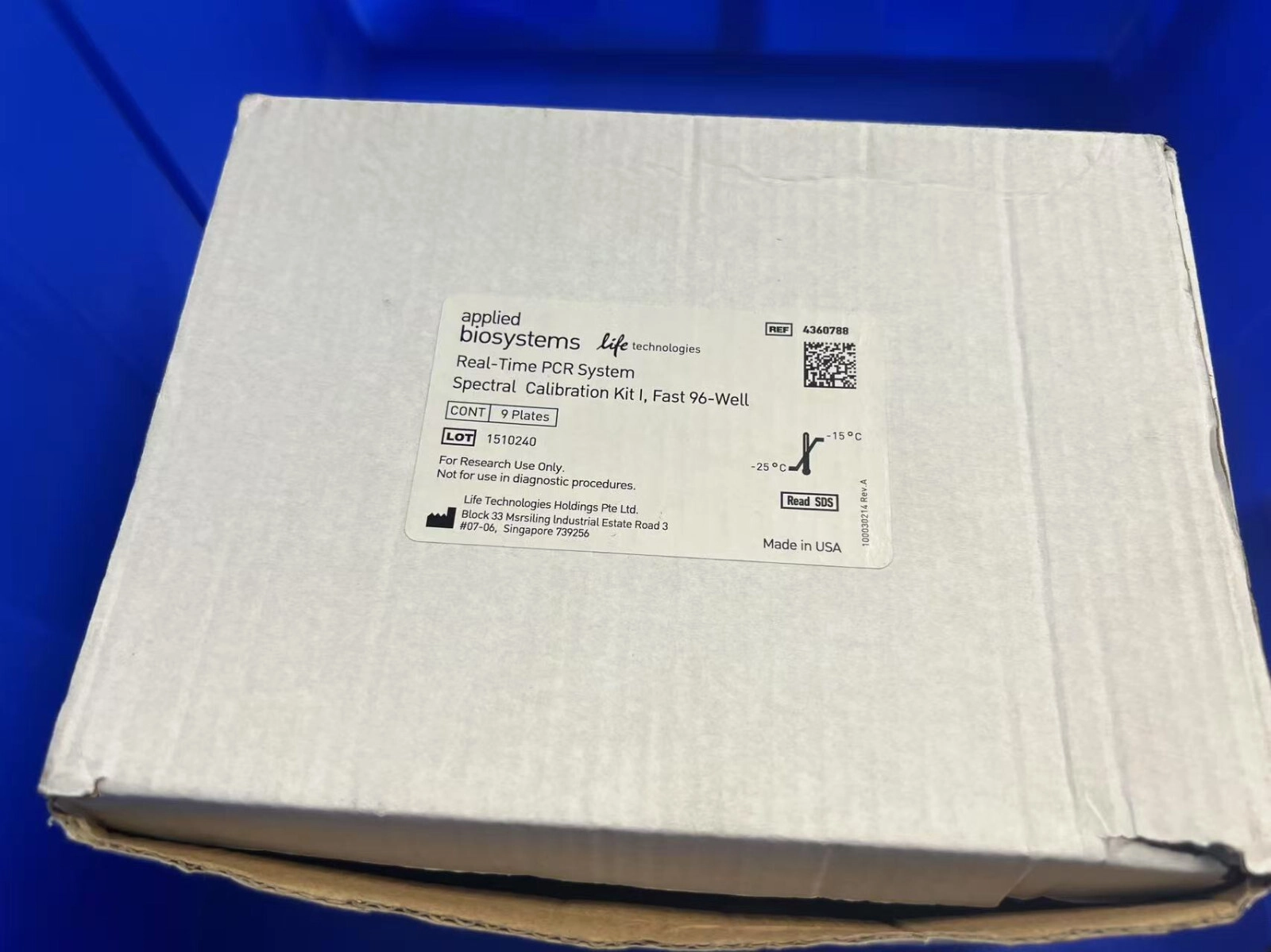 Applied Biosystems ABI 7500 Fast PCR Systems Calib