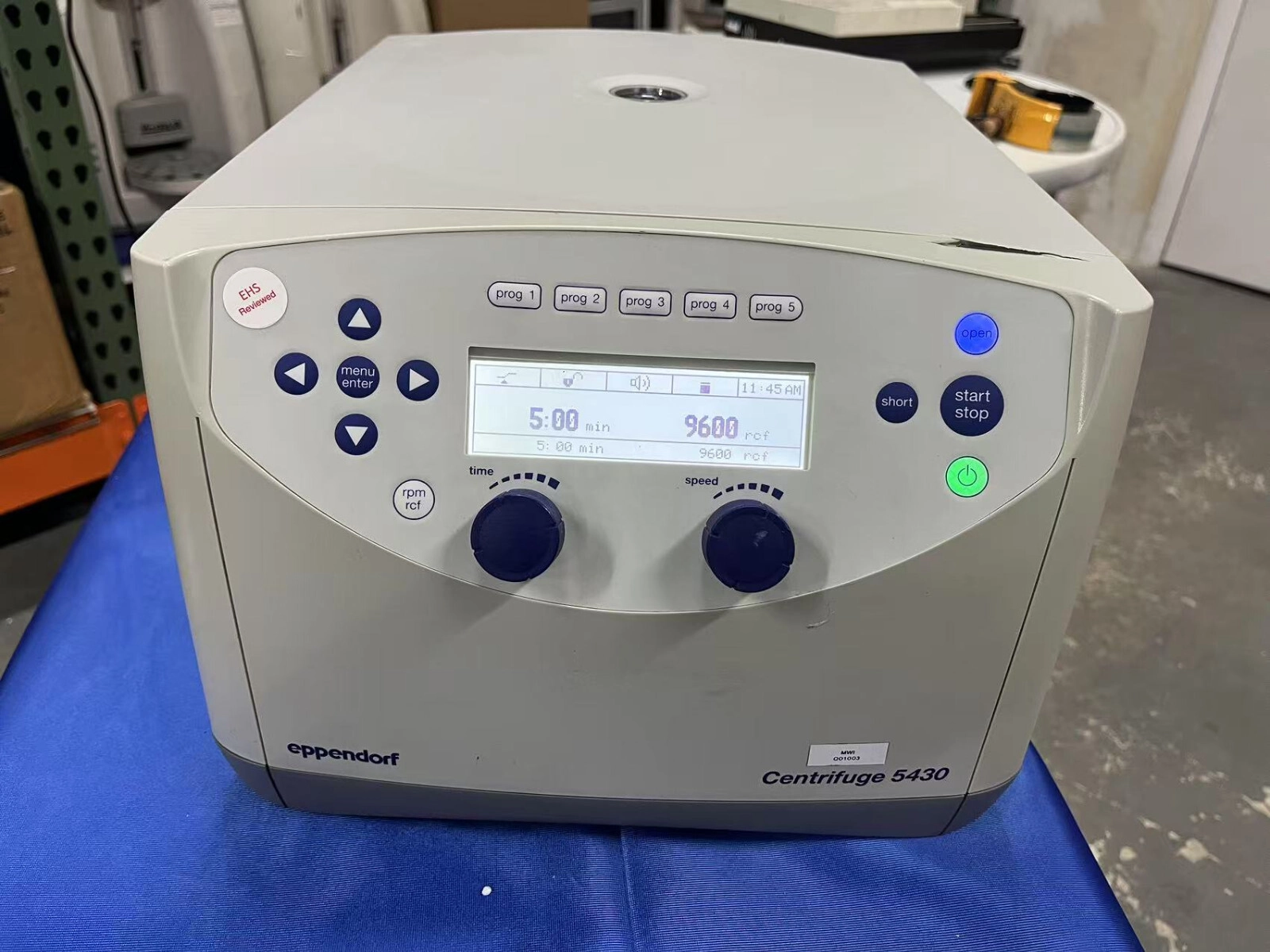 Eppendorf 5430 Centrifuge with FA45-48-11-Rotor Li