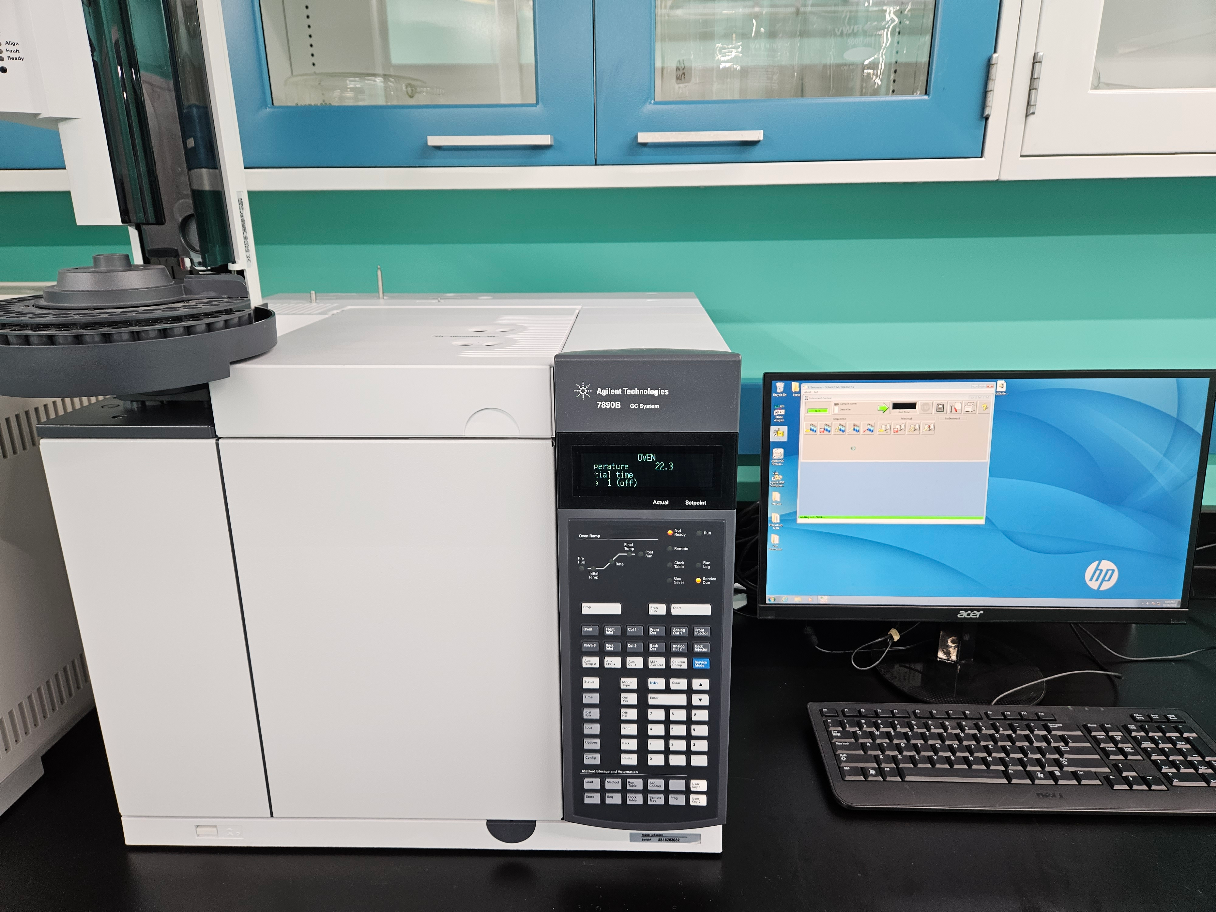 Agilent 7890B GC with FID and 1 year warranty 