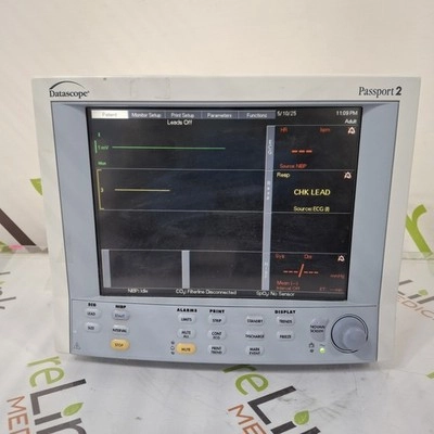 Datascope Passport 2 w/CO2 Patient Monitor