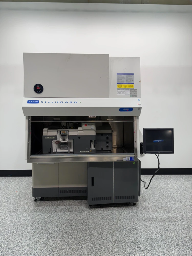 Beckman Coulter Moflo Astrios EQ Flow Cytometer 4 Laser Built into SterilGARD BSC