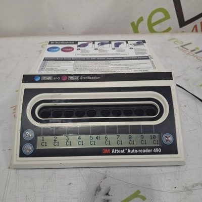 3M Attest Auto-Reader 490 VH202 Sterilization